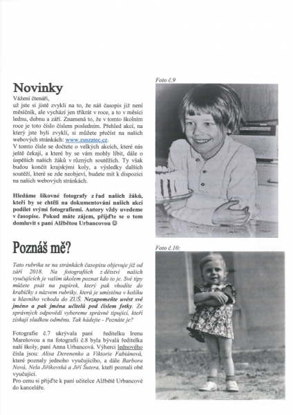 Zuškoviny duben 2019